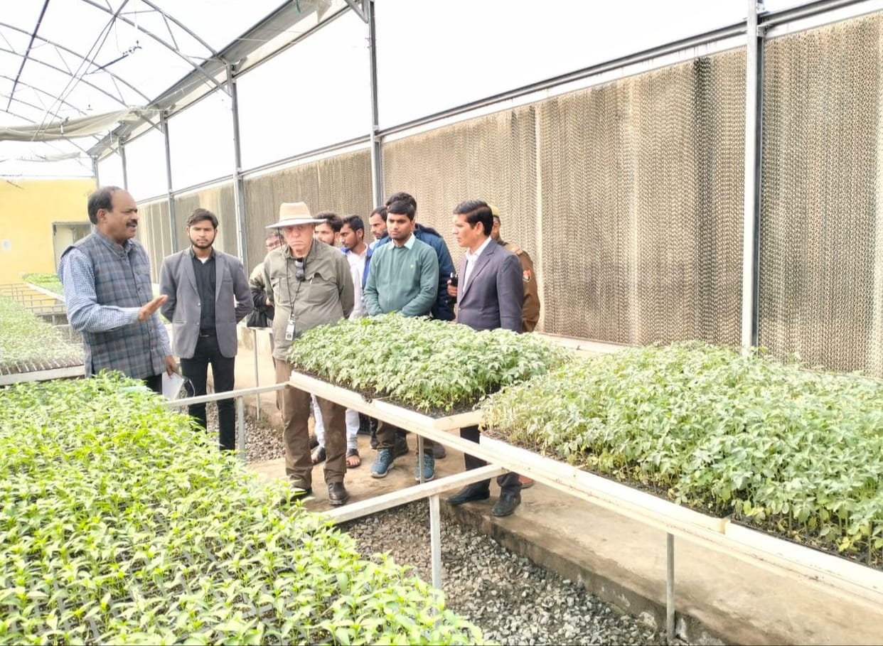 Will learn the skill of growing vegetables from Israel