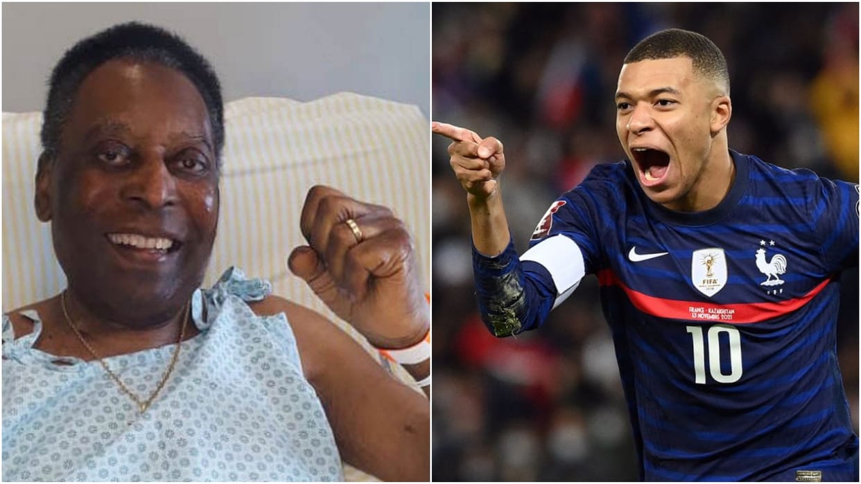 Pele to Kylian Mbappe says- Happy to see you breaking another one of my records in FIFA World Cup 2022