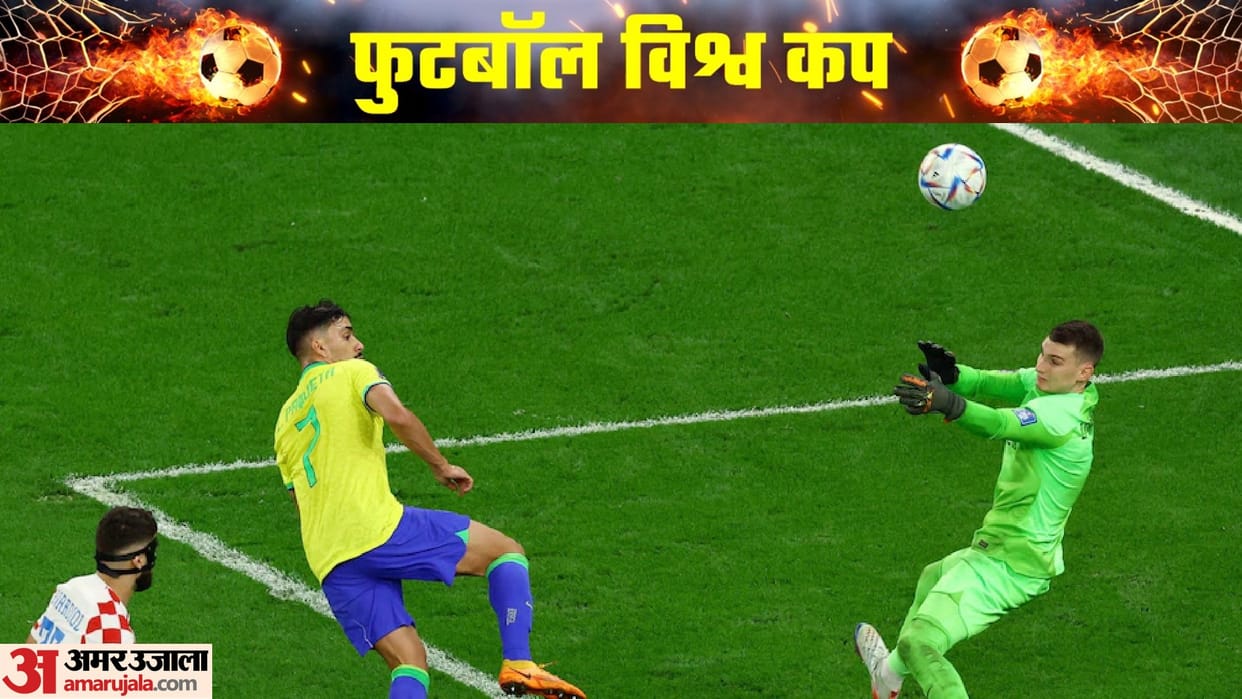 croatia vs brazil football live score fifa world cup 2022 1st quarter final match at education city stadium
