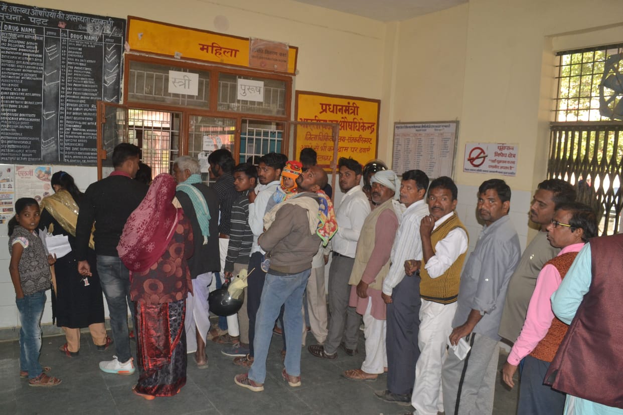 Patients of weather attack, viral fever and cold increased