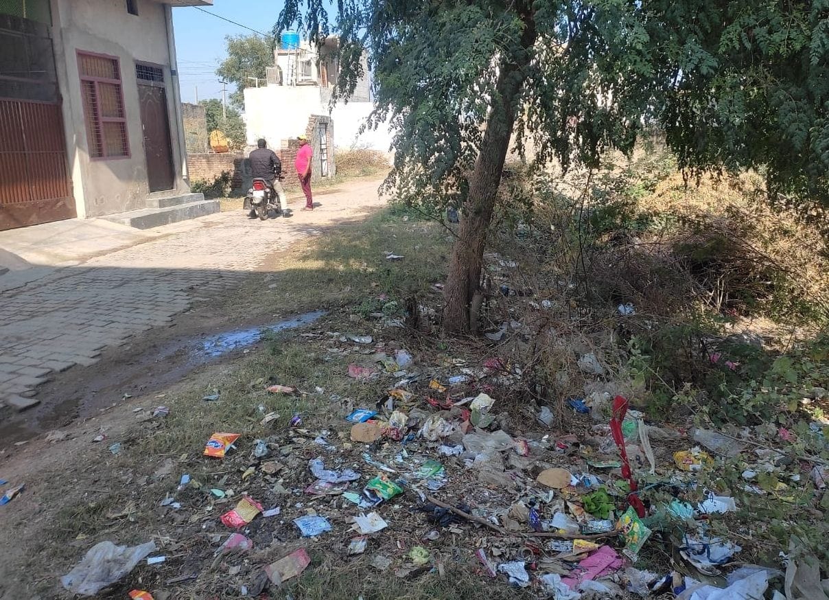 Claims of development meaningless, heaps of garbage everywhere, drinking water by getting tankers