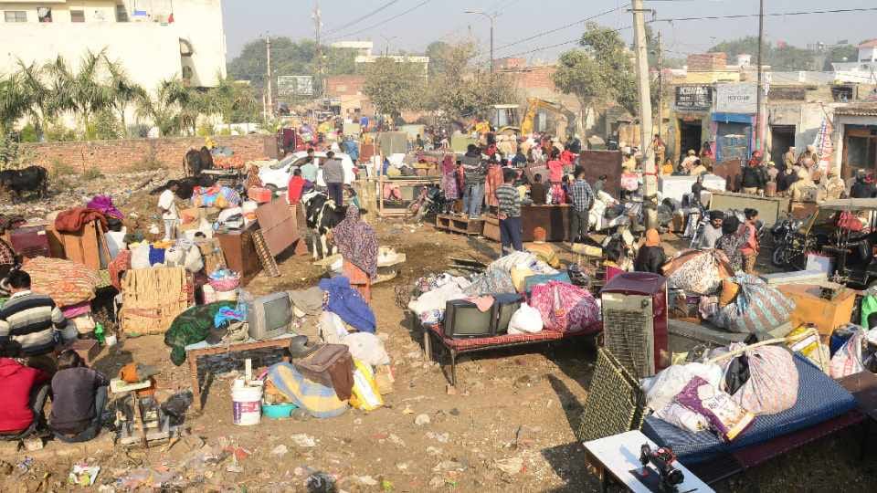 Administration broke illegal constructions in Jalandhar of Punjab
