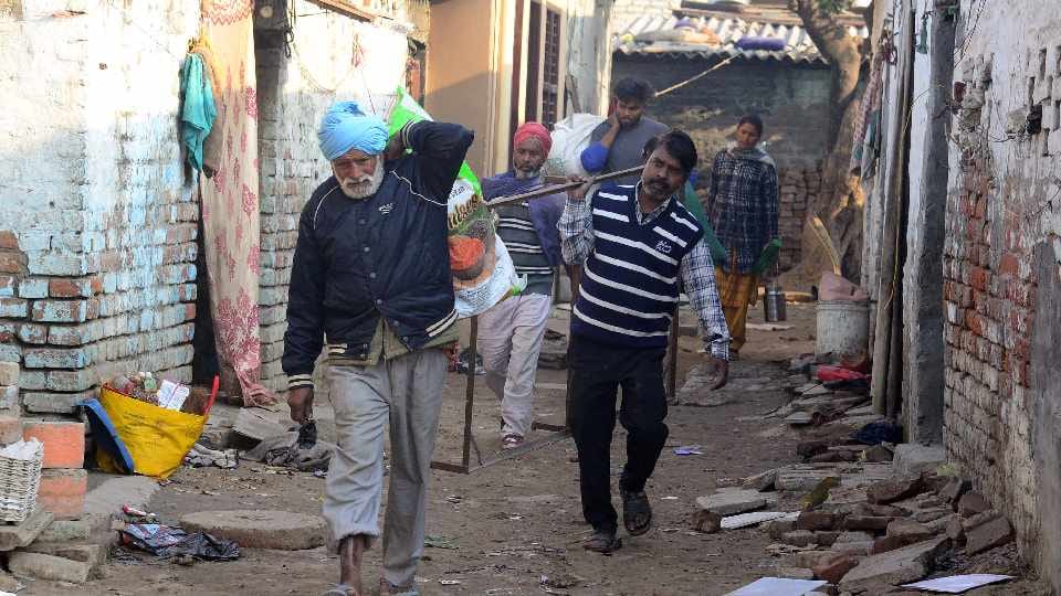 Administration broke illegal constructions in Jalandhar of Punjab