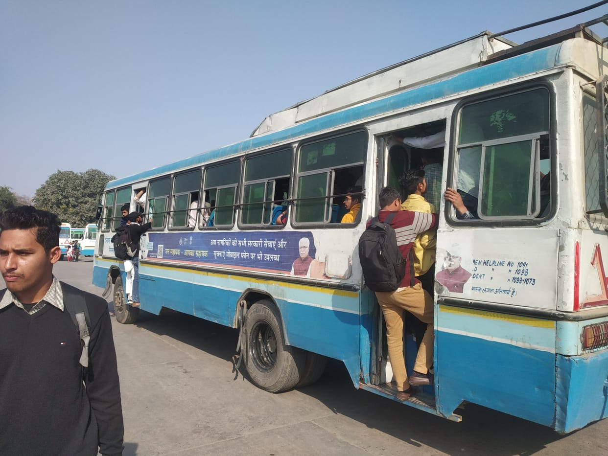 More than 20 buses are missing on local and long routes, passengers have to wait for hours