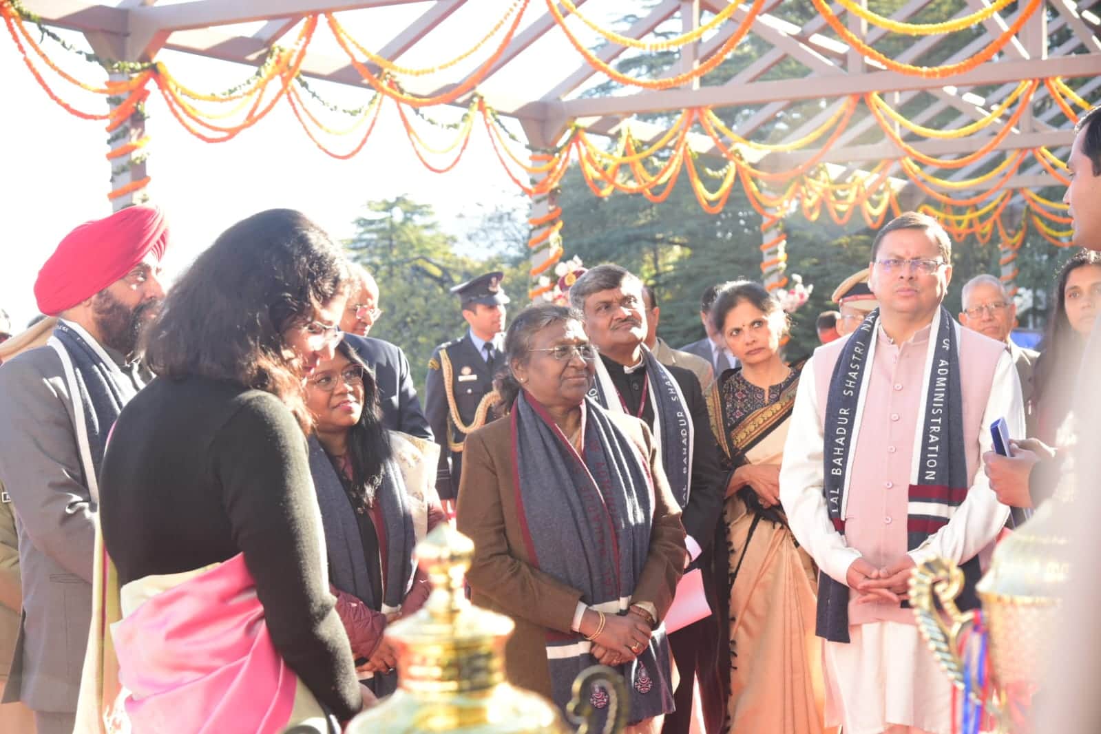 President Draupadi Murmu gave mantra to ias officers in LBS Academy Mussoorie Visit