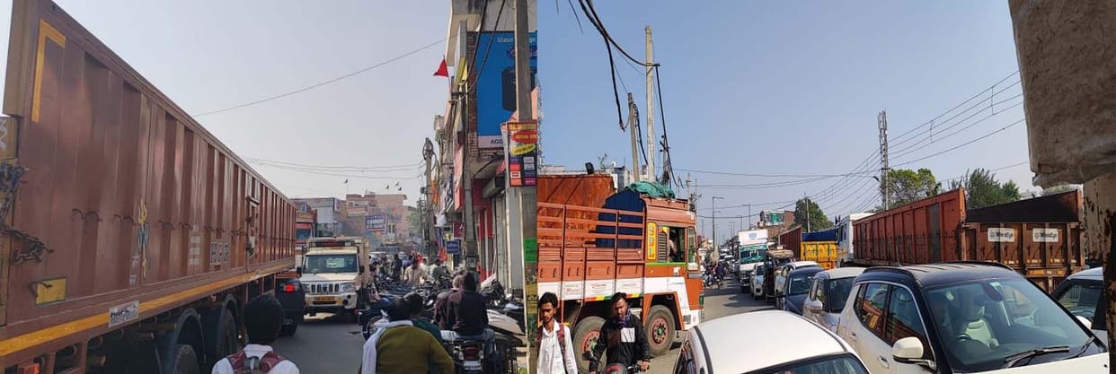 Daily jam in Tarawadi, mangoes get upset
