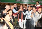 कांग्रेंस की पूर्व अध्यक्ष सोनिया गांधी के जन्म दिवस के अवसर पर हल्द्वानी स्थित स्वराज आश्रम मे?