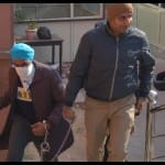 आरोपी हैप्पी को पेशी पर ले जाती पुलिस।
