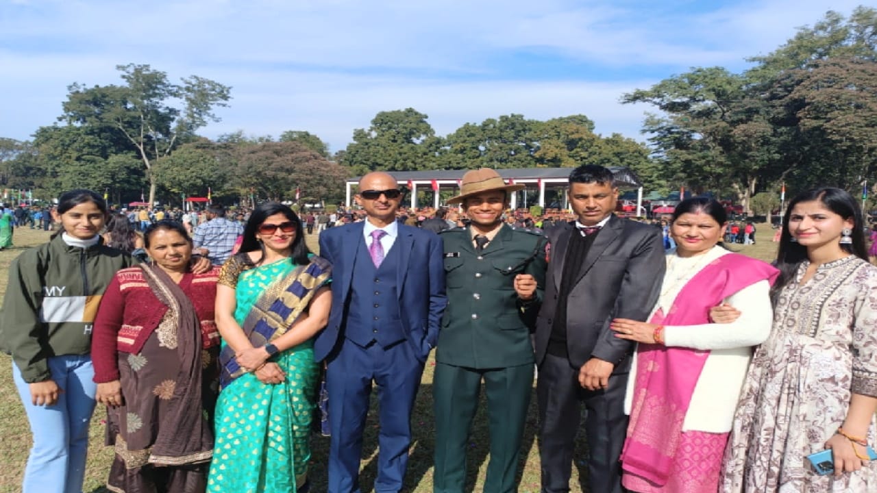 17 youths of Himachal became officers in the army, took oath to die for the country