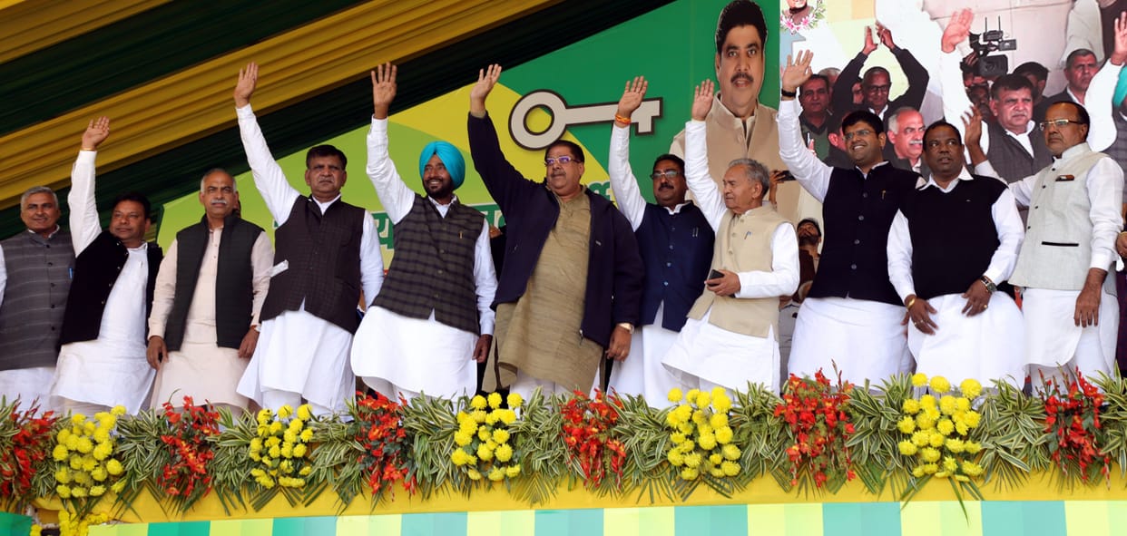 In 2024, Dushyant's name will be replaced by a deputy chief minister, the ministers said.