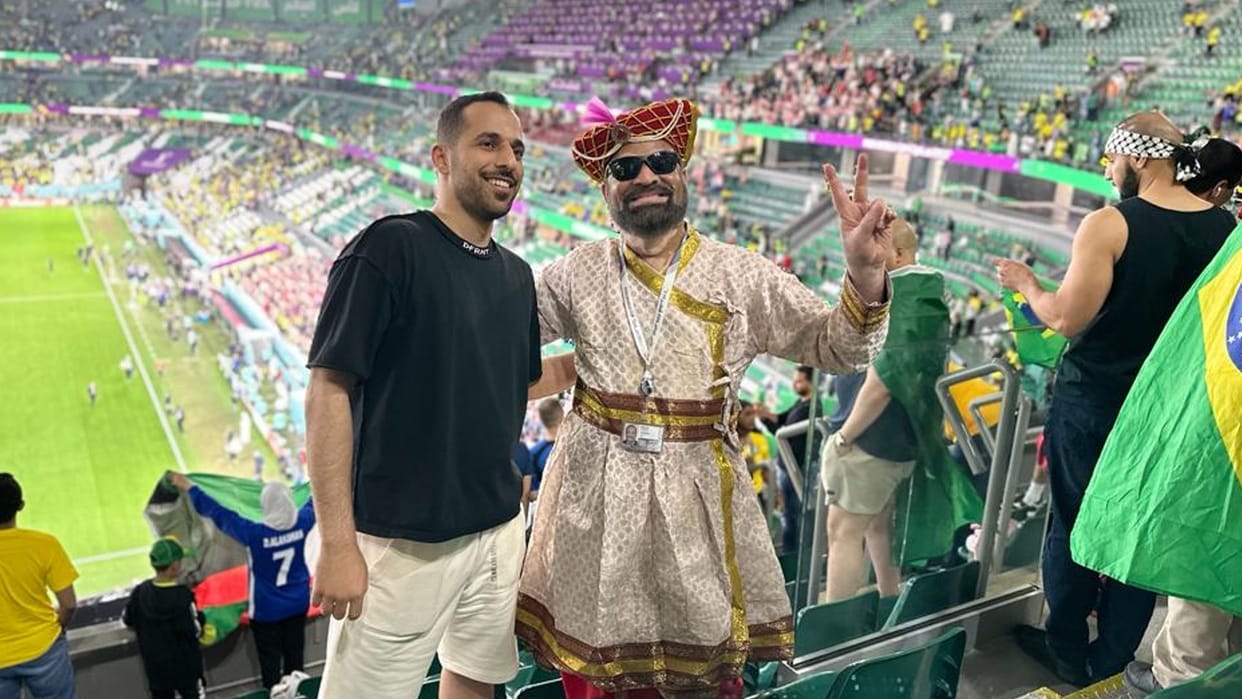 Branding of Indore in FIFA World Cup, Indore gave the message of cleanliness by wearing holkari turban and tun