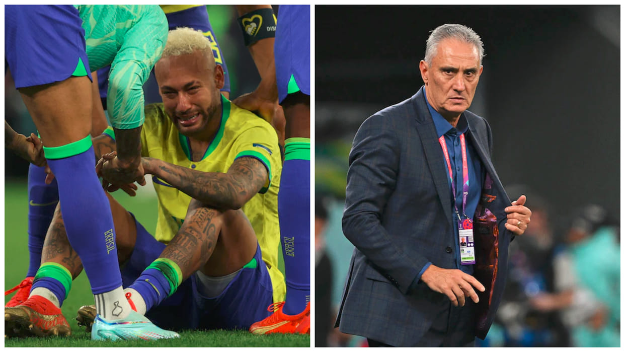 Neymar may quit international football after being out of FIFA World Cup 2022 coach Tite resigns