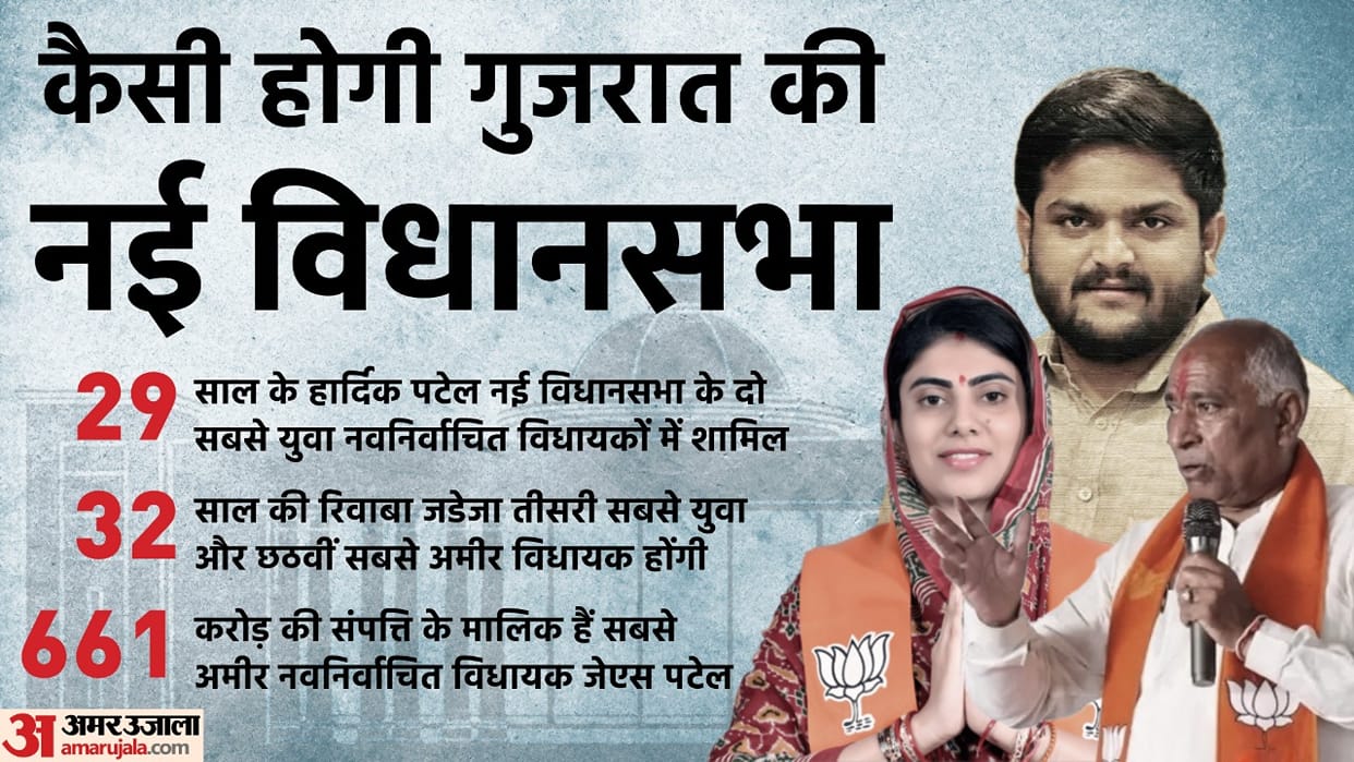 Gujarat New MLA: 29's Hardik-Payal youngest, four out of five MLAs with assets more than 100 crores belong to