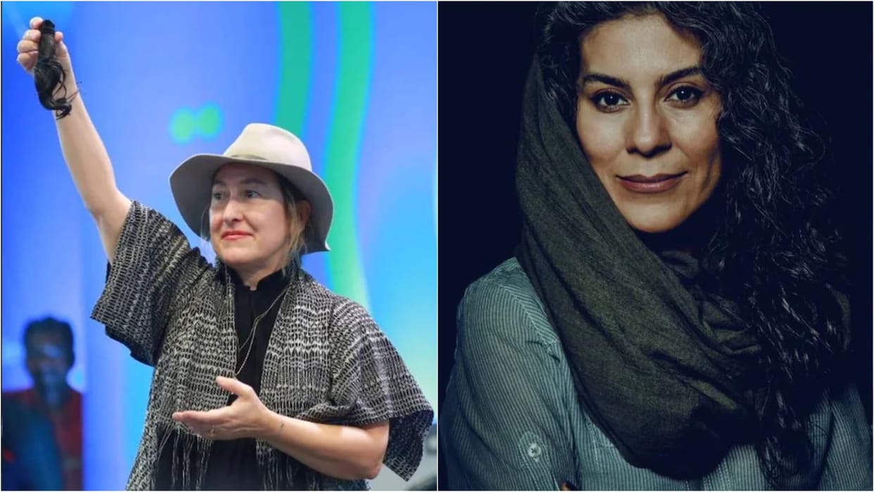 Iranian director mahnaz mohammadi sends her chopped hair in 2022 International Film Festival of Kerala