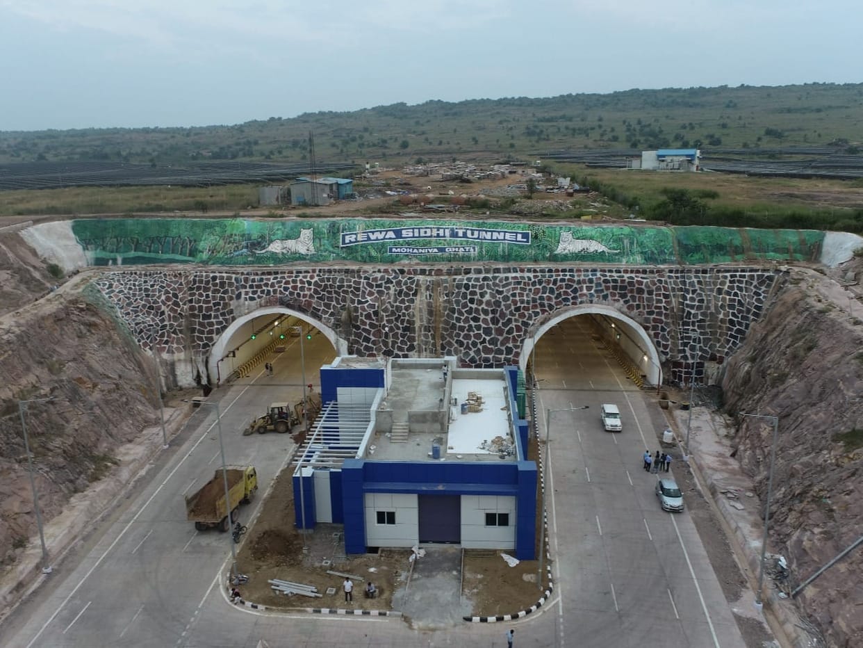 MP News: State's longest 6-lane 2.82KM long Mohania tunnel ready, three vehicles will be able to pass from one
