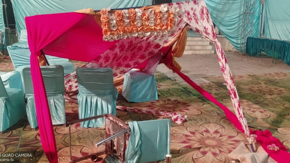 Clash between bride and groom Side on demand of dowry in Hansi
