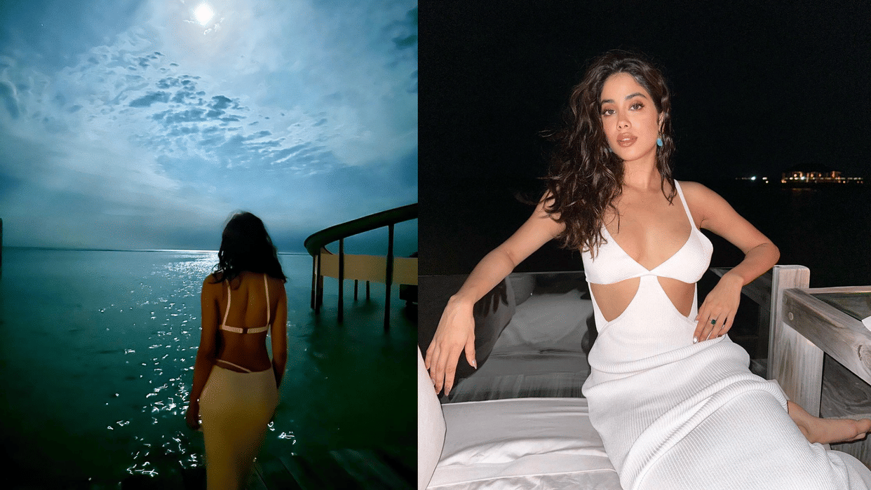 janhvi kapoor spending time with ex boyfriend shikhar pahariya in maldives photos goes viral on social media