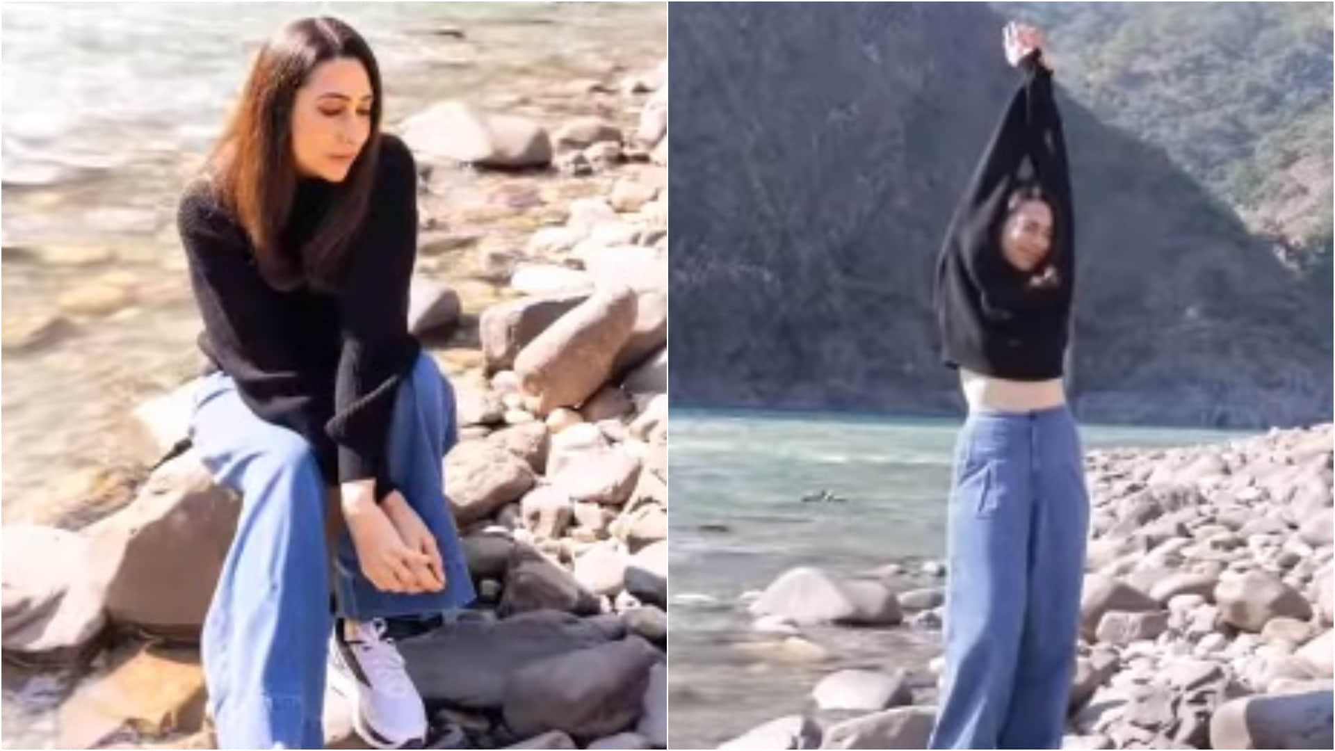 karishma kapoor impress fashion expert in stylish outfit with so classy look