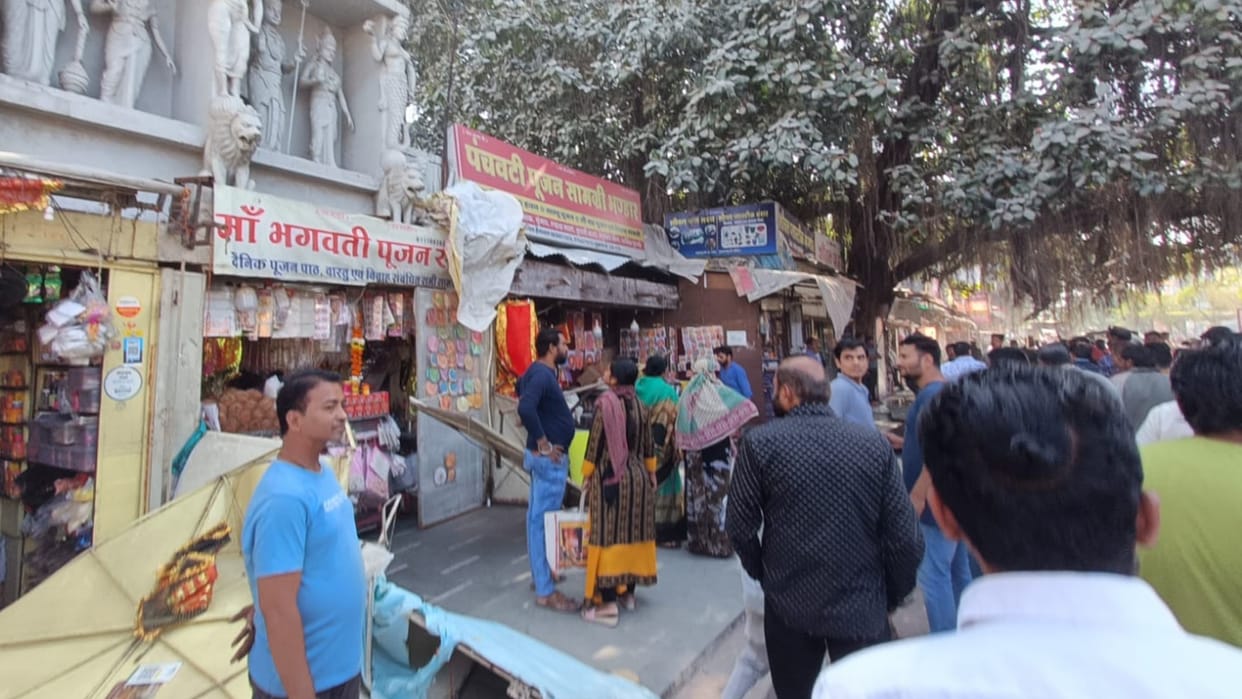 The grand form of Annapurna temple of Indore will be seen again, encroachment removed from nearby