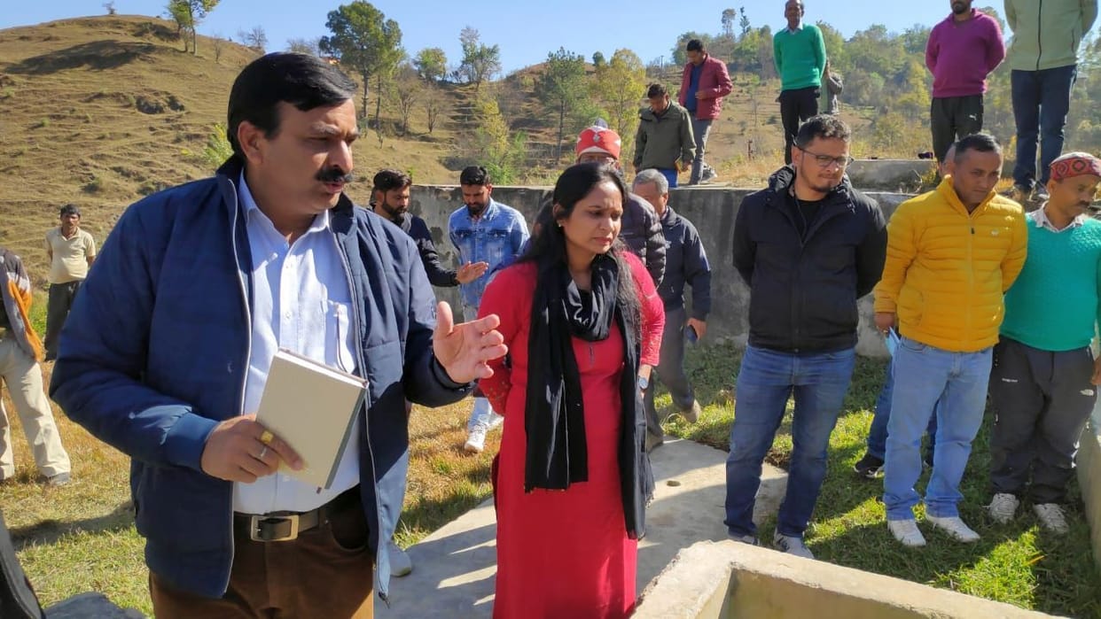 Check water from drinking water supply tanks
