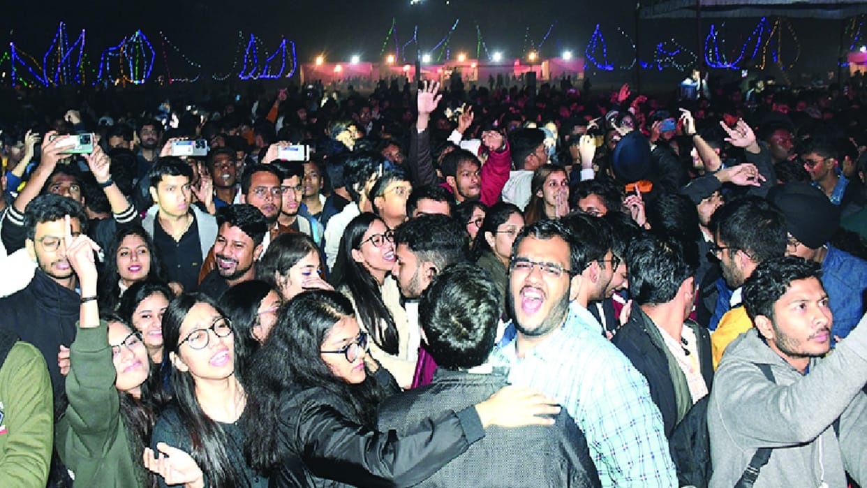 Technocrats danced to Anurag's songs, Ash King also rocked