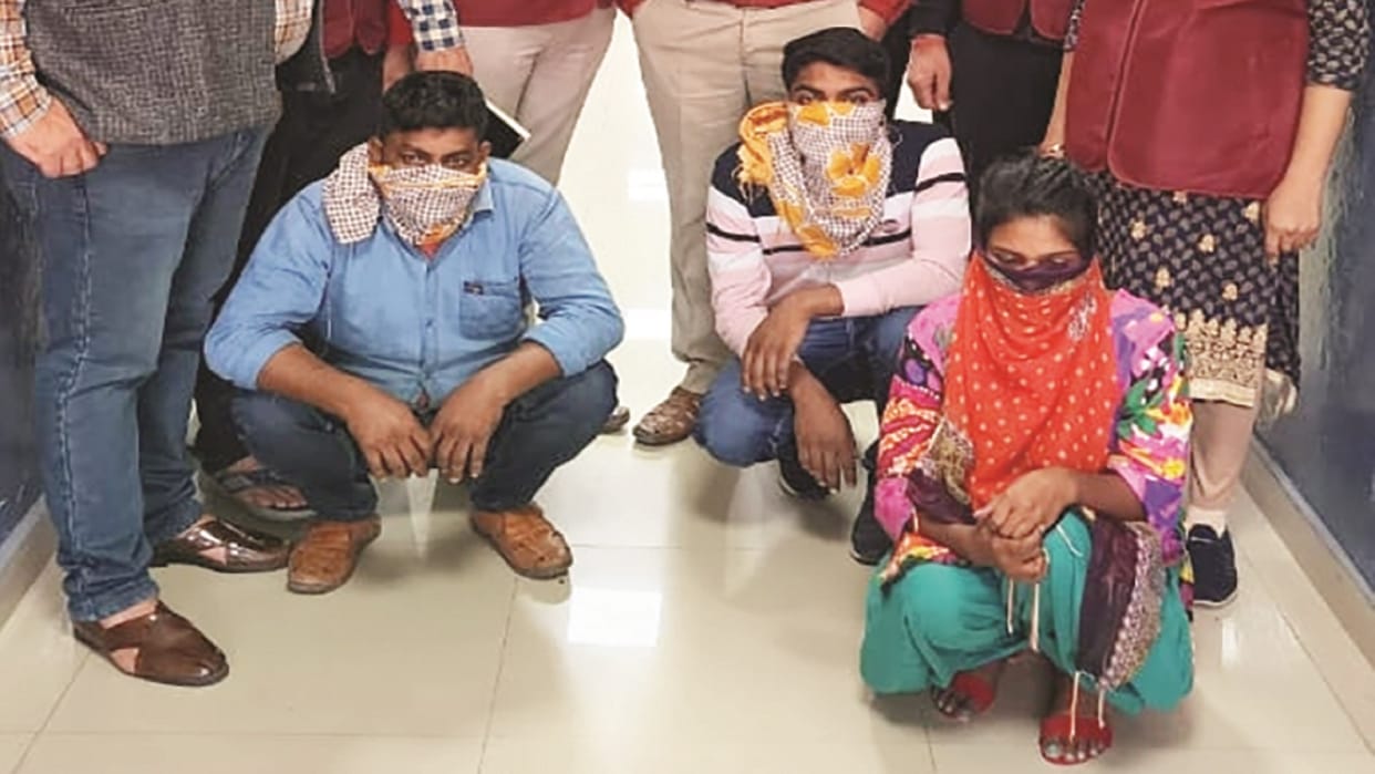 Ganja brought in car from Visakhapatnam, four smugglers arrested for supplying in Delhi-NCR