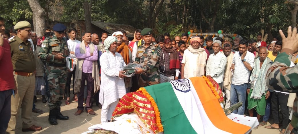 army jawan died after chest pain