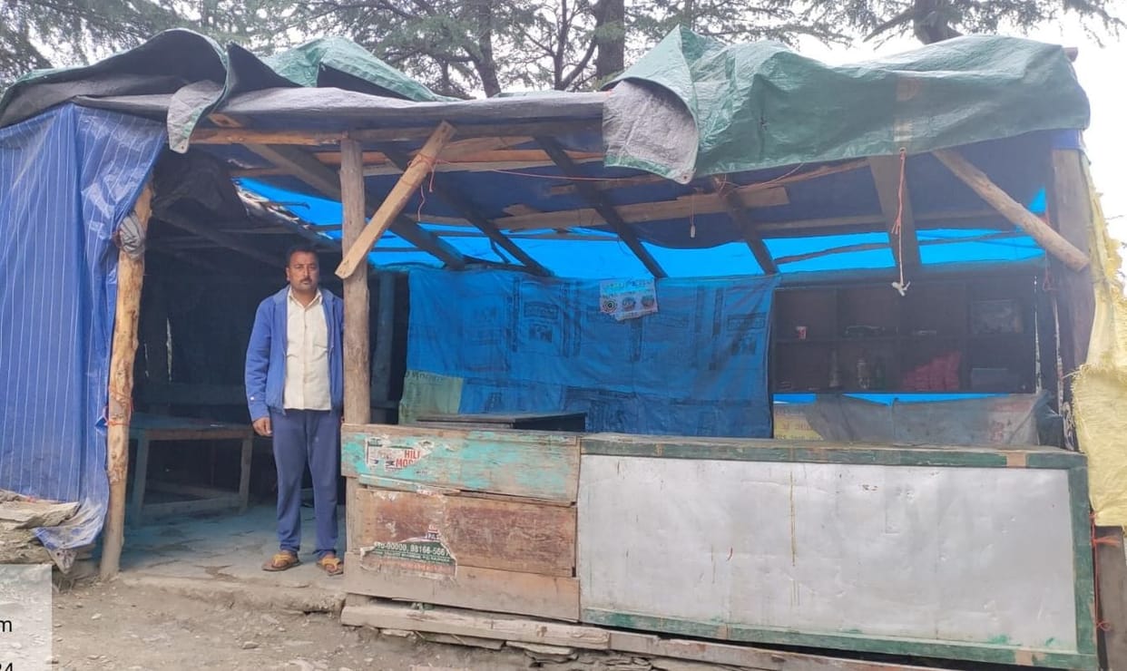 In Baat after the notice of the forest department