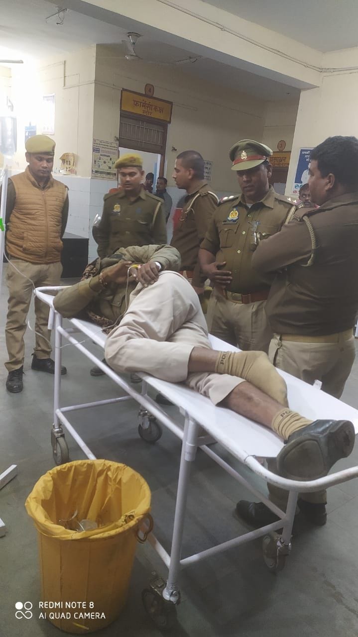 homeguard injured in road accident
