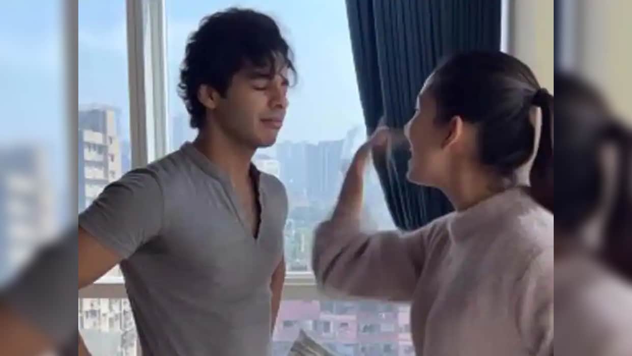 Mira Rajput Slapped Ishaan Khatter Recreated Dil Chahta hai Scene with Shahid Kapoor