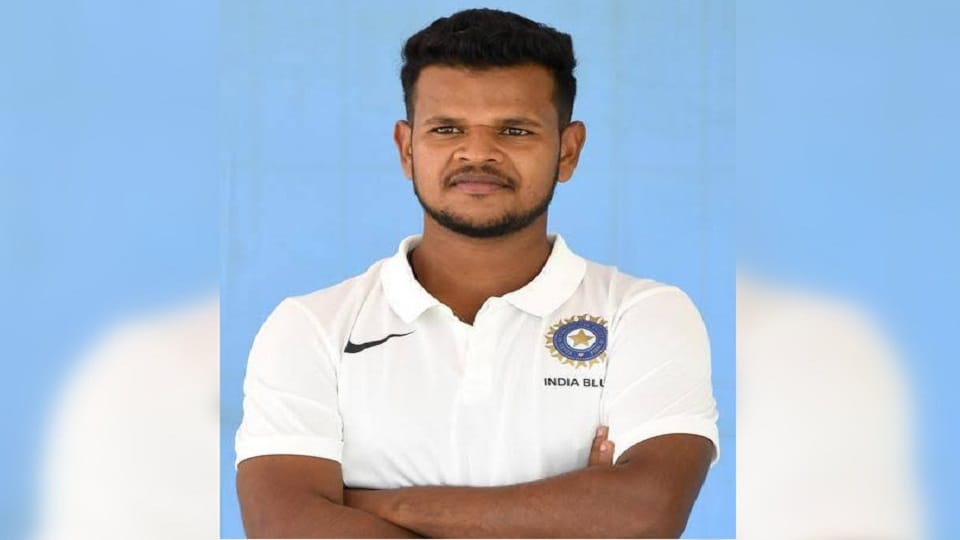 Cricketer Saurabh Kumar selected in Indian team