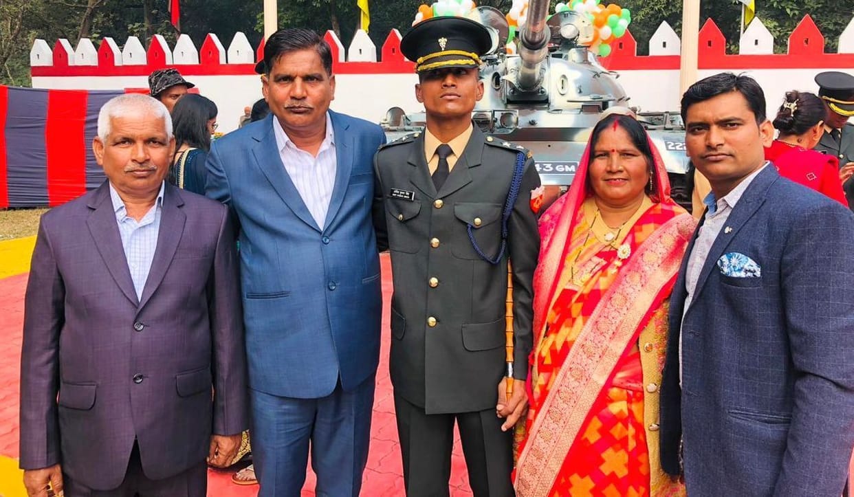 Amit Became A Lieutenant In The Army