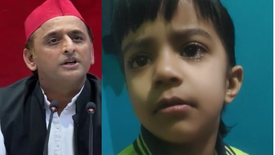 Five year old Aaradhya could not meet Akhilesh Yadav then she cried a lot