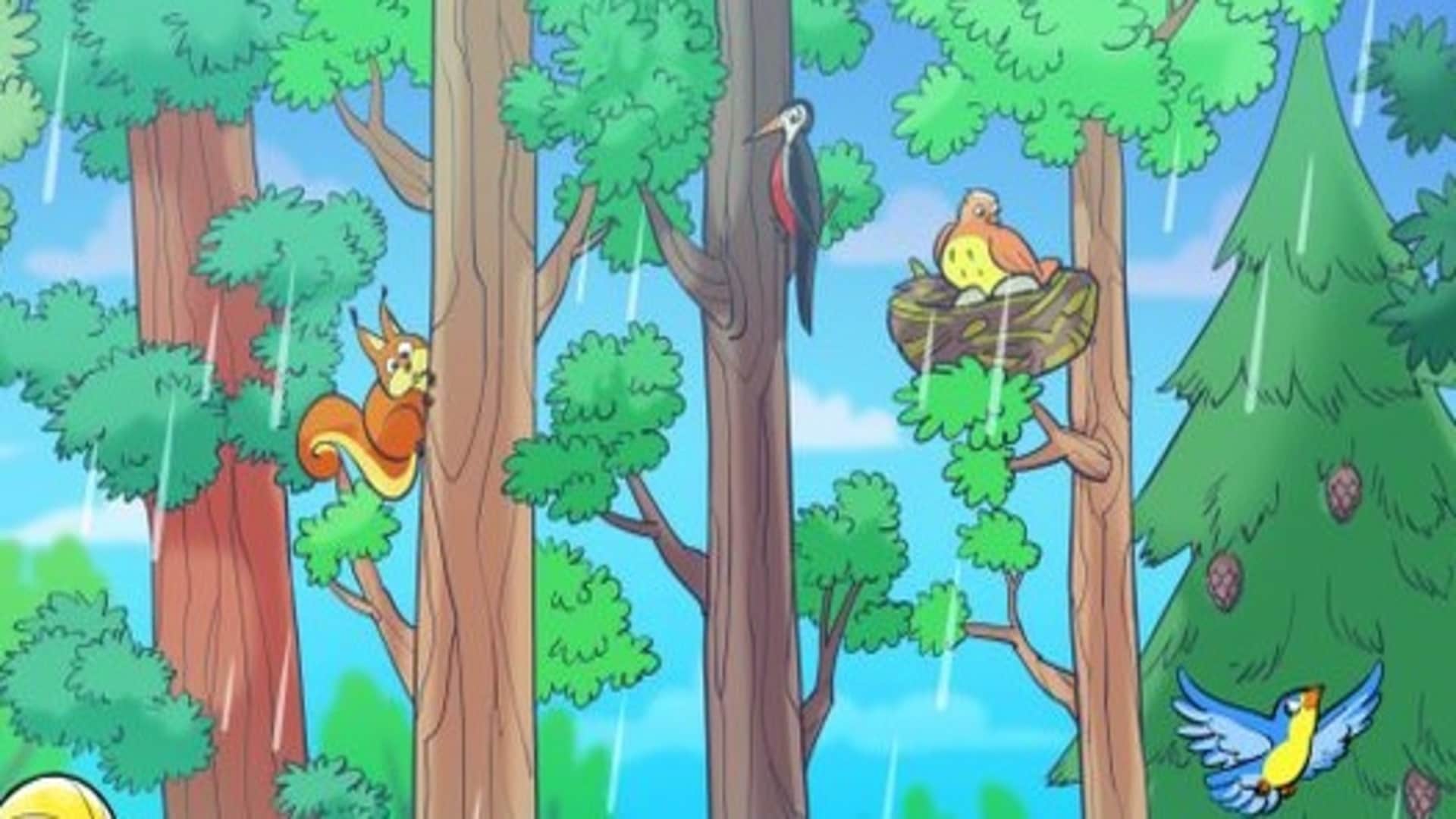 Optical illusion: can you find umbrella hidden in this image brain teaser picture puzzle