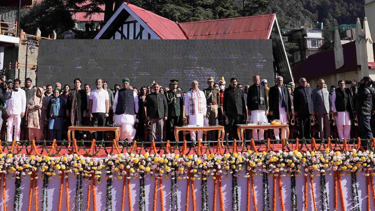 himachal news: indian national congress leaders in shimla after a long time