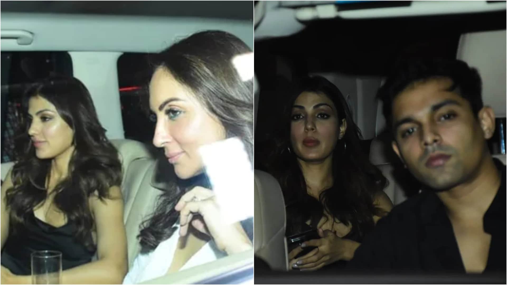 Did Rhea Chakraborty conformed her relationship with rumoured BF Bunty Sajdeh spotted with seema sajdeh