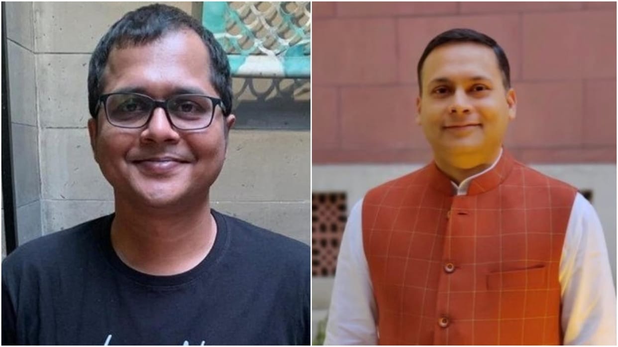 Tweet War between TMC Saket Gokhale and BJP Amit Malviya over Gujarat Police action