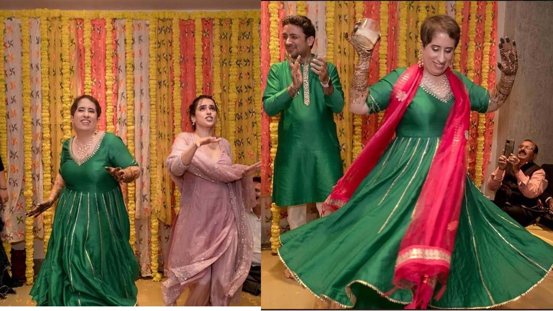 Filmmaker Guneet Monga Sunny Kapoor shares their beautiful pictures from shagun Mehendi ceremony