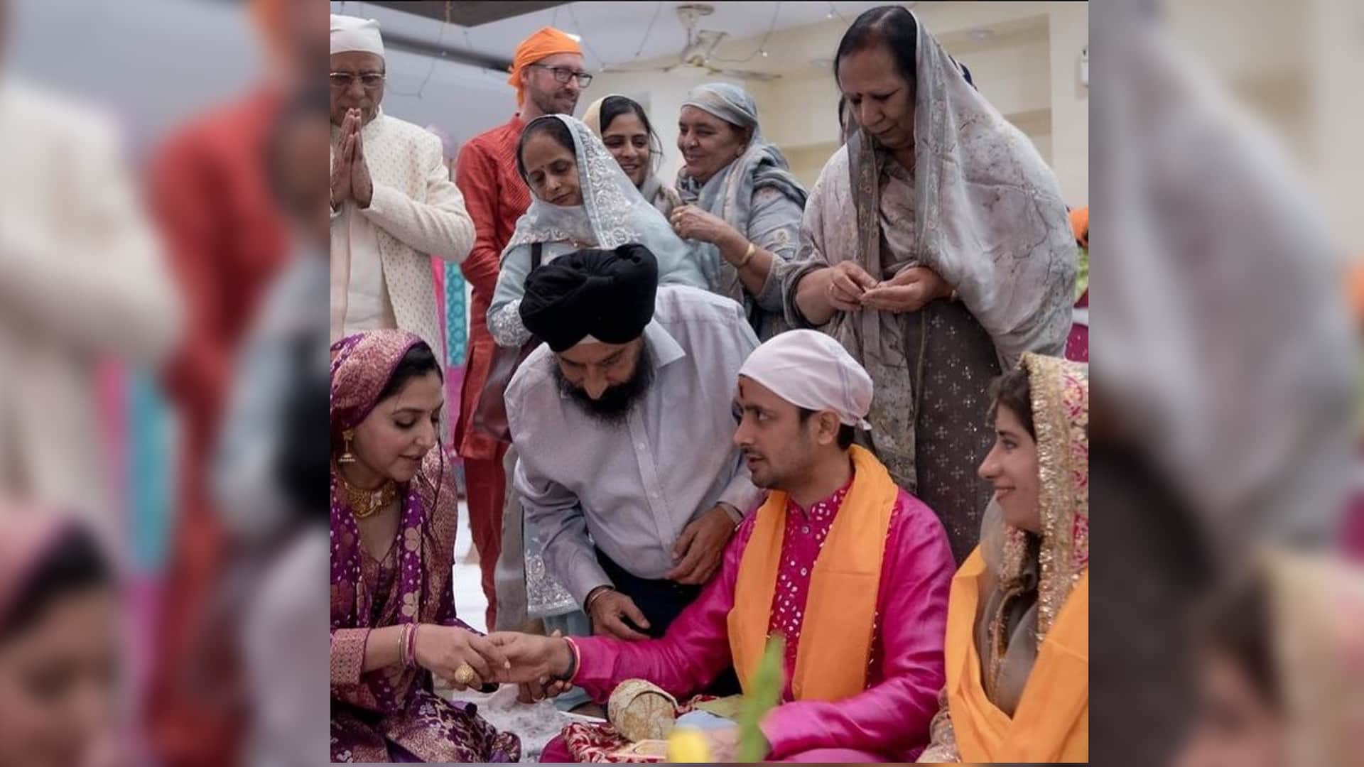 Filmmaker Guneet Monga Sunny Kapoor shares their beautiful pictures from shagun Mehendi ceremony