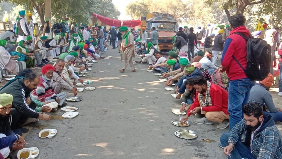 Farmers Gathered in Sonipat for Kisan Panchayat
