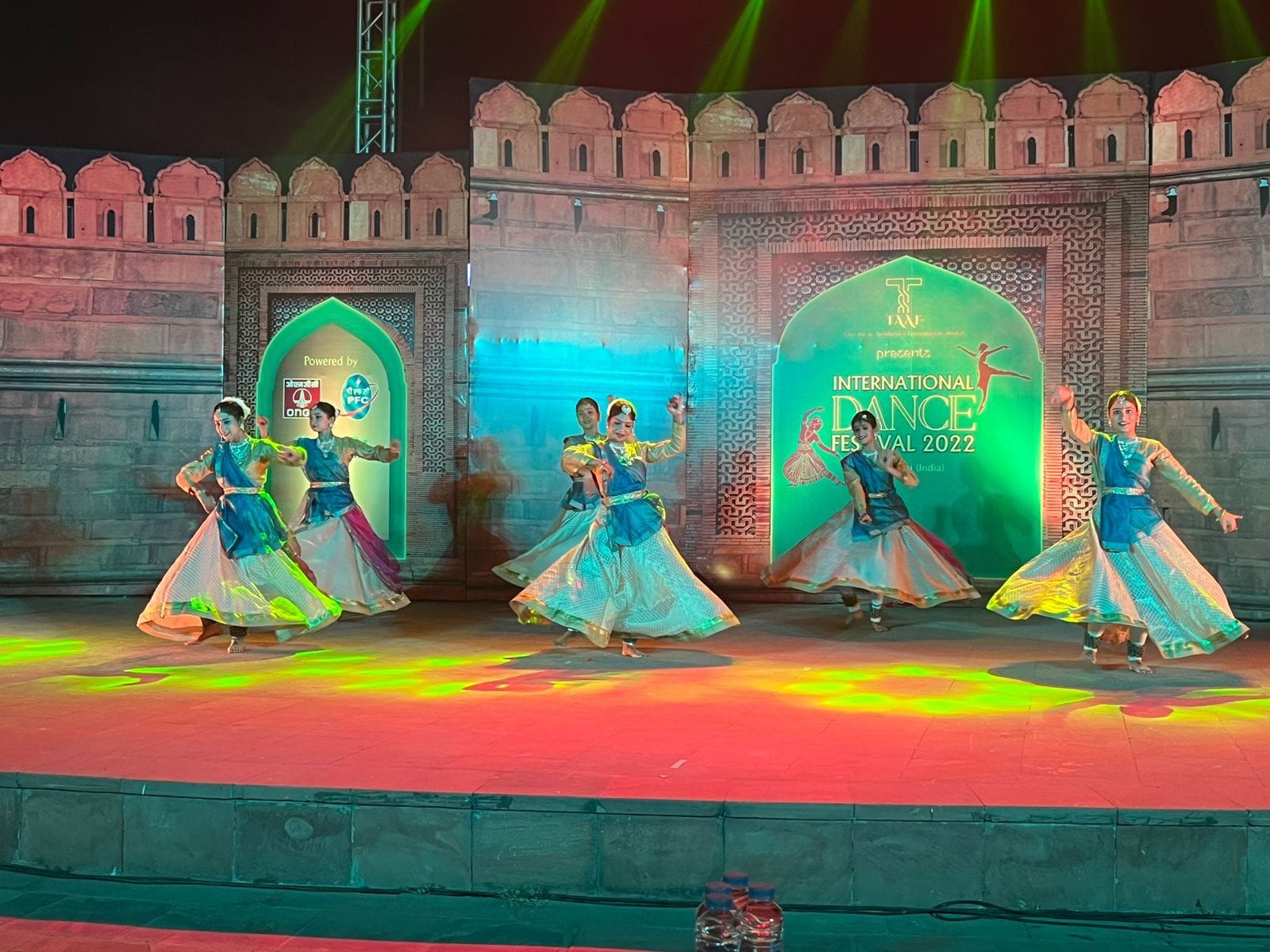 Artists of Haldwani gave presentations in International Dance Festival