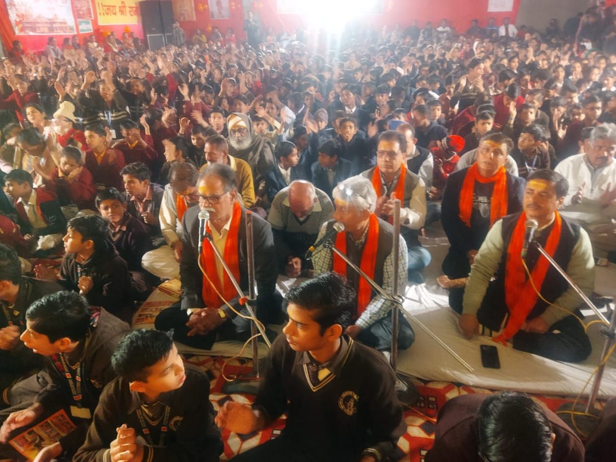 Jai Hanuman Gyan Gun Sagar echoed 1.25 lakh times in Devi Bhawan...