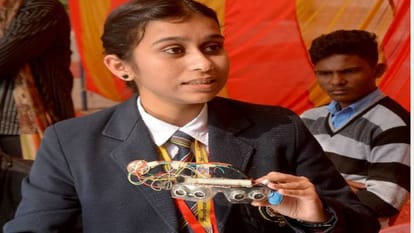 Under the Inspire Award scheme students from different districts showed their talent in the science exhibition