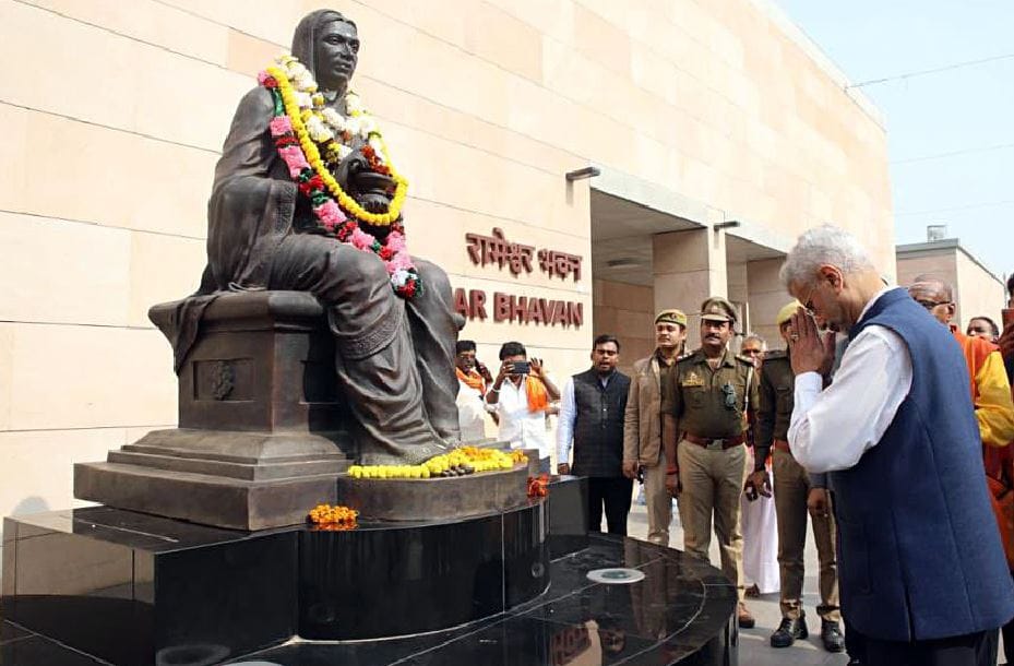 Foreign Minister s jai shnakar said Temple is the identity of our traditions Hindus connected to rituals