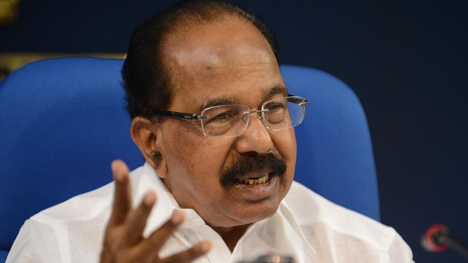Congress leader M Veerappa Moily says Merging railway budget with Union budget 'major blunder' of NDA govt