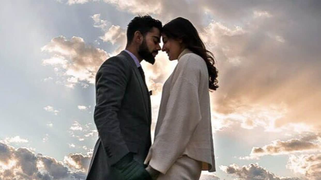 Virat Kohli shared a romantic picture on the anniversary wrote love post for wife Anushka sharma