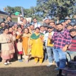 जवाली में भाजपा की चुनावी समीक्षा बैठक।