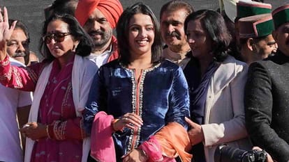 CM Sukhvinder singh Sukhu daughters statement during oath ceremony