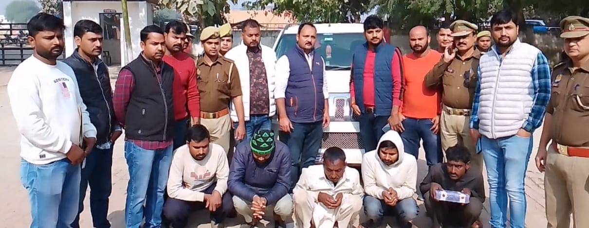 Five arrested including the mastermind of inter-state sheep thieves, 97 sheep recovered