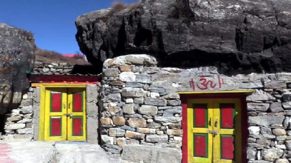 Uttarakhand: Now pilgrims can do yoga and meditation in cave on the banks of Rishi Ganga in Badrinath Dham